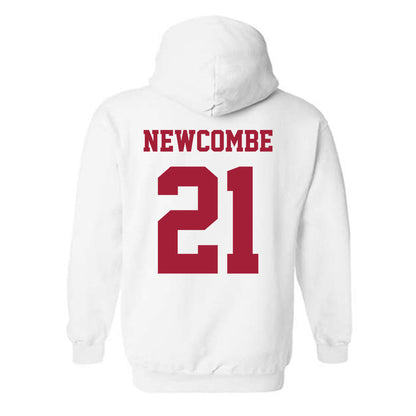 Oklahoma - NCAA Football : Jeremiah Newcombe - Classic Shersey Hooded Sweatshirt-1