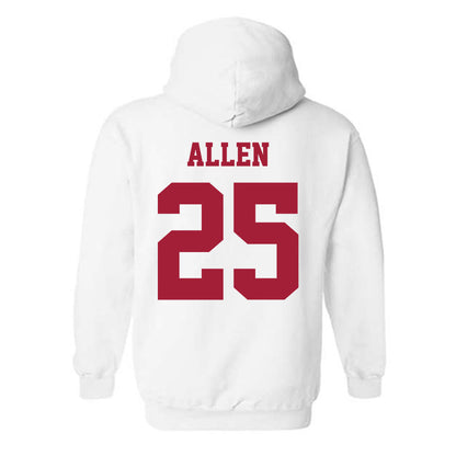 Oklahoma - NCAA Women's Basketball : Landry Allen - Classic Shersey Hooded Sweatshirt-1