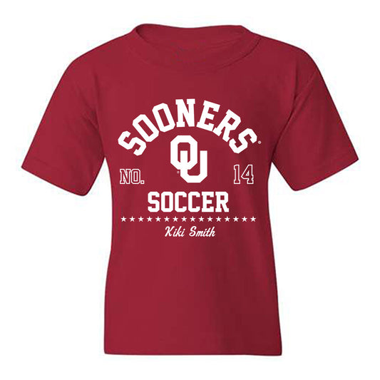Oklahoma - NCAA Women's Soccer : Kiki Smith - Classic Fashion Shersey Youth T-Shirt-0