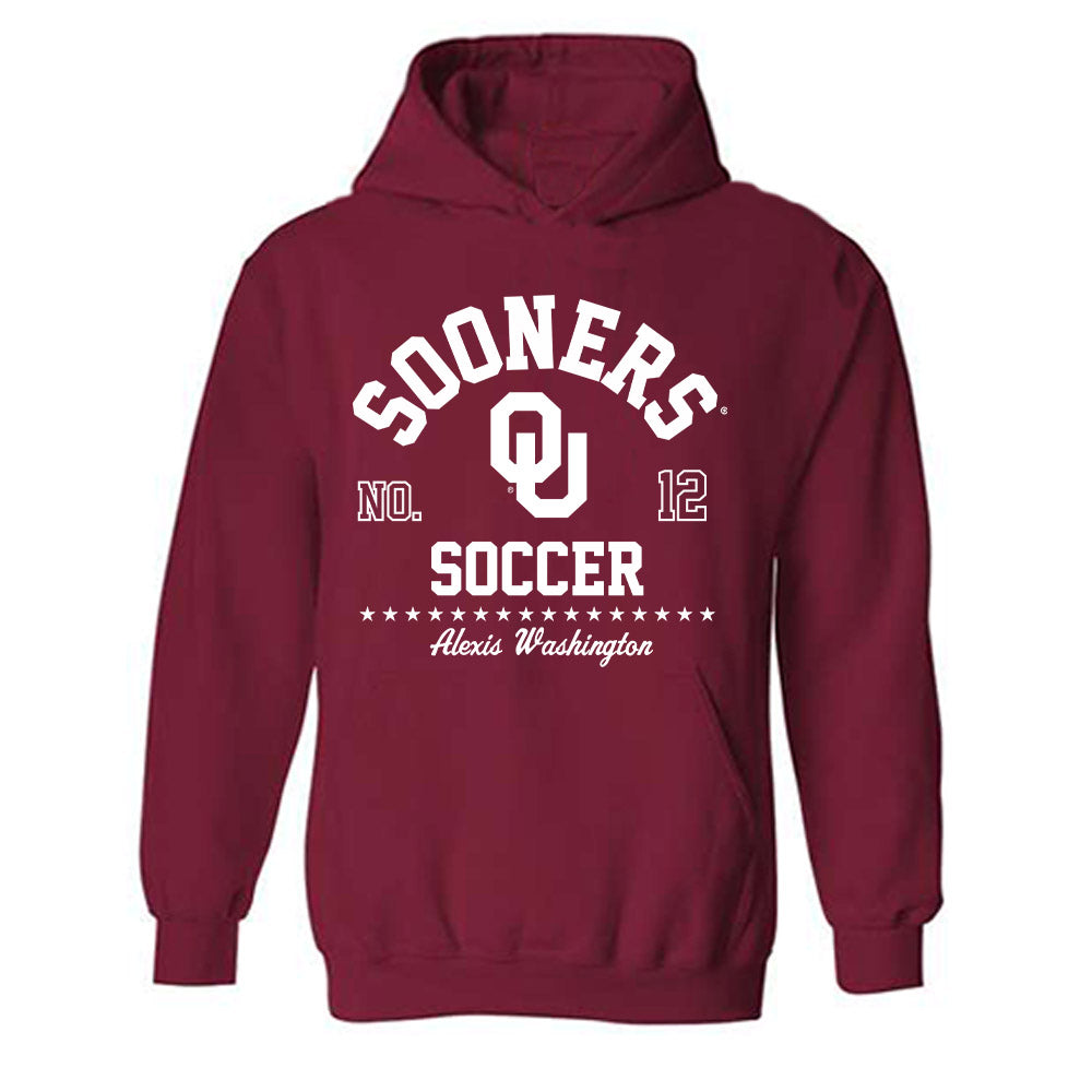 Oklahoma - NCAA Women's Soccer : Alexis Washington - Classic Fashion Shersey Hooded Sweatshirt