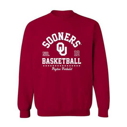 Oklahoma - NCAA Women's Basketball : Payton Verhulst - Classic Fashion Shersey Crewneck Sweatshirt-0