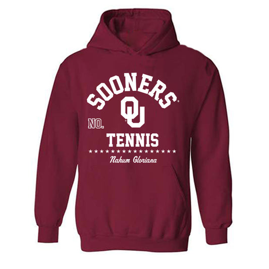 Oklahoma - NCAA Women's Tennis : Nahum Gloriana - Classic Fashion Shersey Hooded Sweatshirt-0