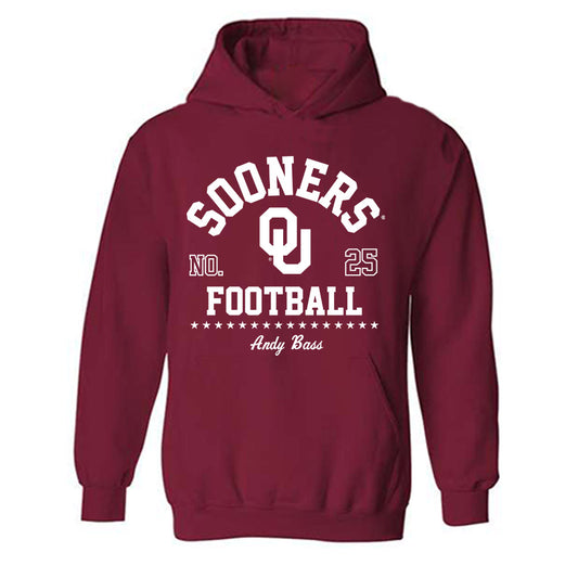 Oklahoma - NCAA Football : Andy Bass - Classic Fashion Shersey Hooded Sweatshirt-0