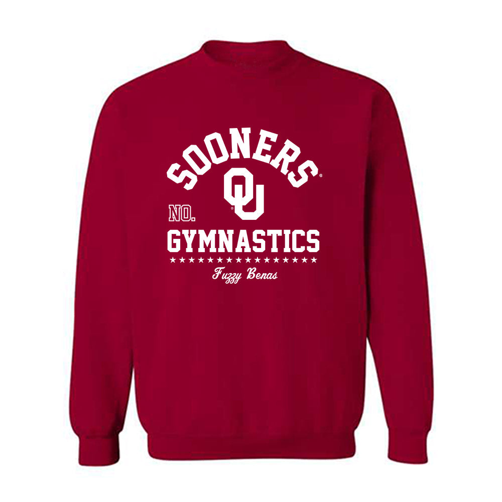 Oklahoma - NCAA Men's Gymnastics : Fuzzy Benas - Classic Fashion Shersey Crewneck Sweatshirt-0