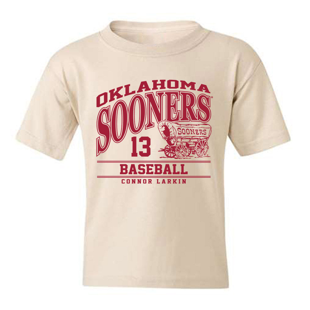 Oklahoma - NCAA Baseball : Connor Larkin - Classic Fashion Shersey Youth T-Shirt-0