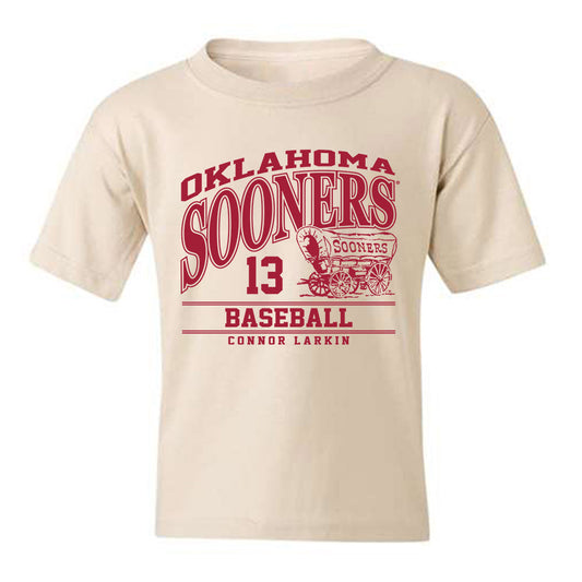 Oklahoma - NCAA Baseball : Connor Larkin - Classic Fashion Shersey Youth T-Shirt-0