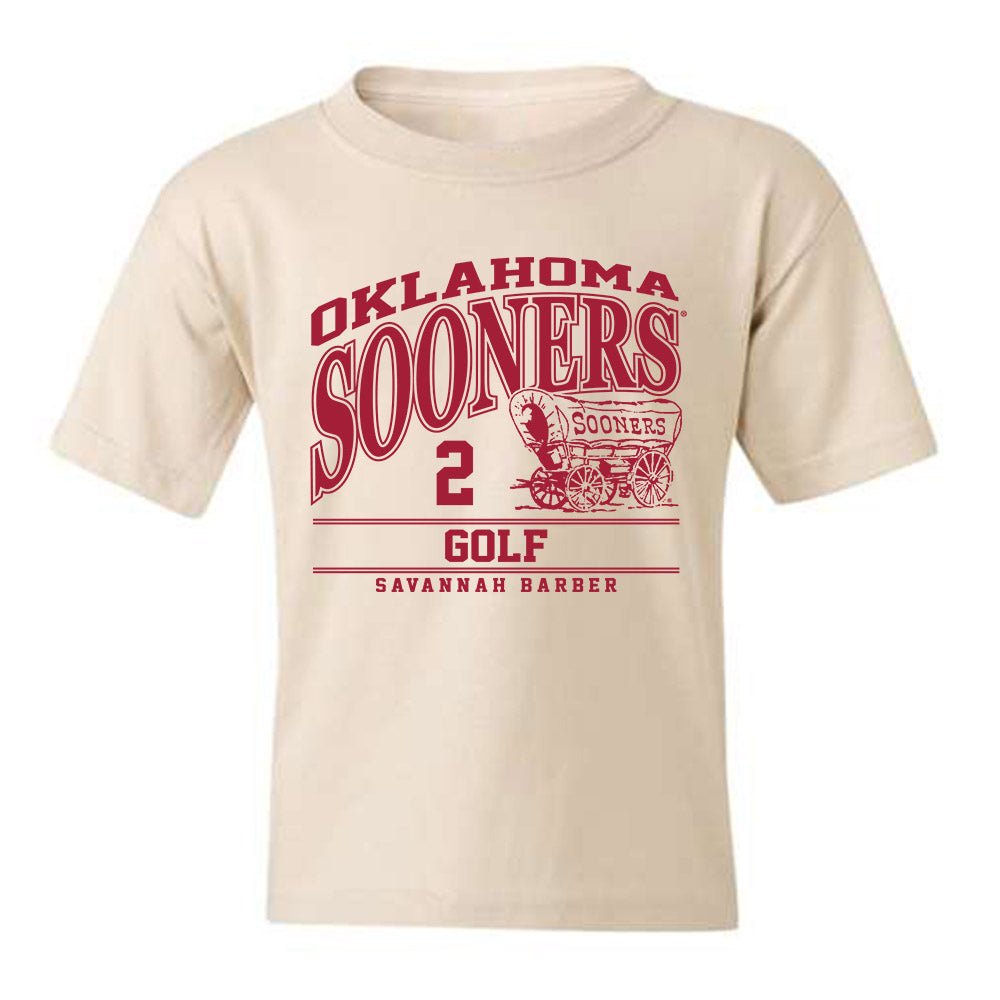 Oklahoma - NCAA Women's Golf : Savannah Barber - Youth T-Shirt Classic Fashion Shersey