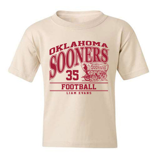 Oklahoma - NCAA Football : Liam Evans - Classic Fashion Shersey Youth T-Shirt-0