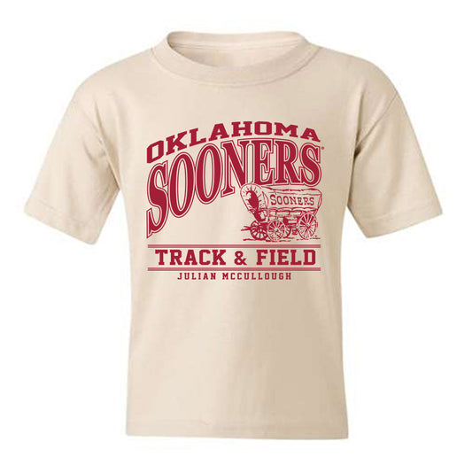 Oklahoma - NCAA Men's Track & Field : Julian McCullough - Classic Fashion Shersey Youth T-Shirt-0