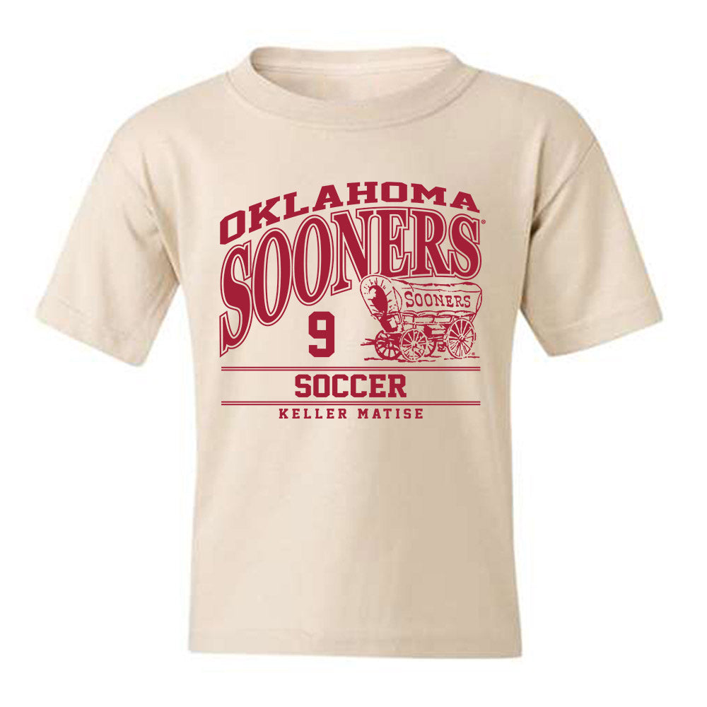 Oklahoma - NCAA Women's Soccer : Keller Matise - Classic Fashion Shersey Youth T-Shirt-0