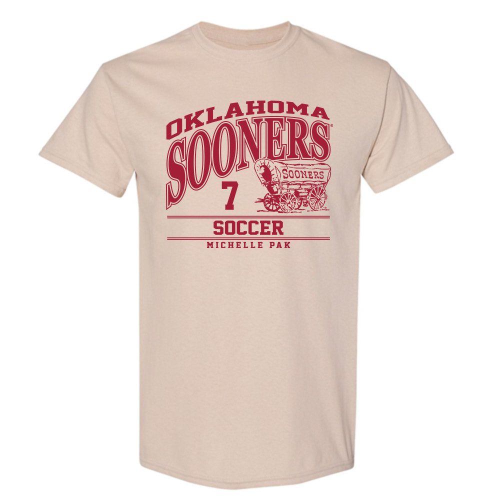 Oklahoma - NCAA Women's Soccer : Michelle Pak - Classic Fashion Shersey T-Shirt