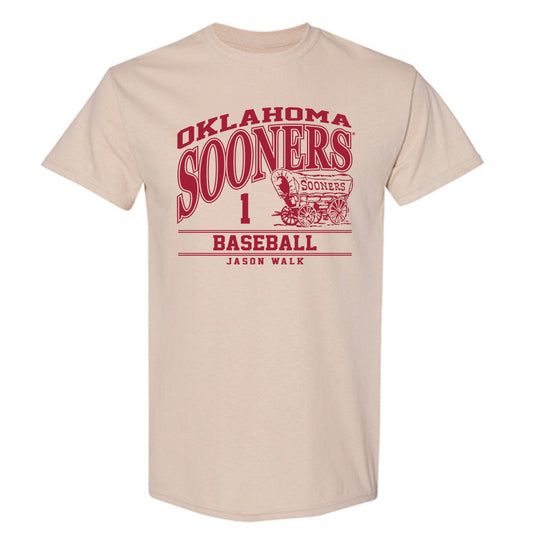 Oklahoma - NCAA Baseball : Jason Walk - Classic Fashion Shersey T-Shirt-0