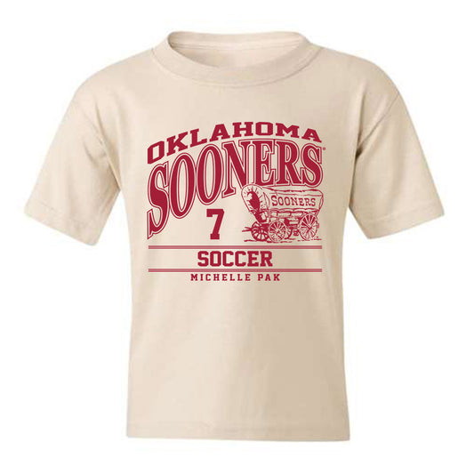 Oklahoma - NCAA Women's Soccer : Michelle Pak - Classic Fashion Shersey Youth T-Shirt