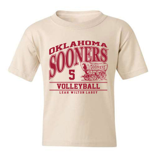 Oklahoma - NCAA Women's Volleyball : Leah Wilton-LaBoy - Classic Fashion Shersey Youth T-Shirt