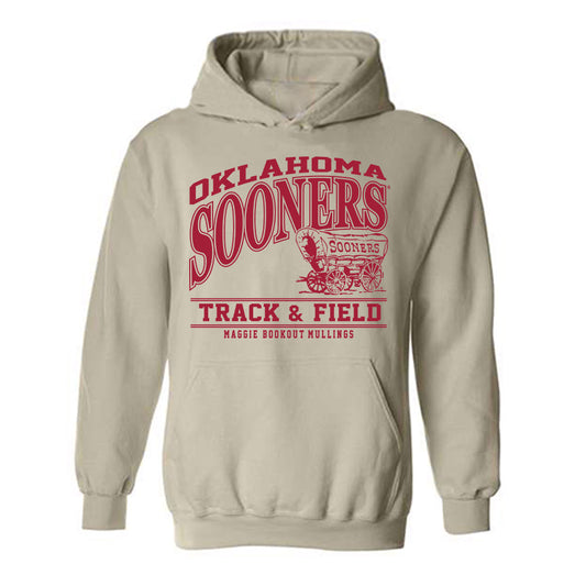 Oklahoma - NCAA Women's Track & Field : Maggie Bookout-Mullings - Classic Fashion Shersey Hooded Sweatshirt-0