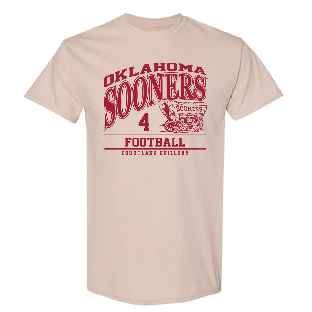 Oklahoma - NCAA Football : Courtland Guillory - Classic Fashion Shersey T-Shirt-0