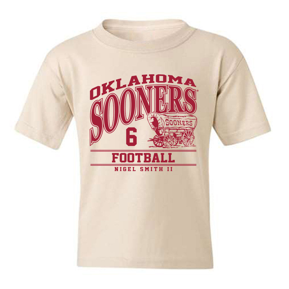 Oklahoma - NCAA Football : Nigel Smith II - Classic Fashion Shersey Youth T-Shirt-0