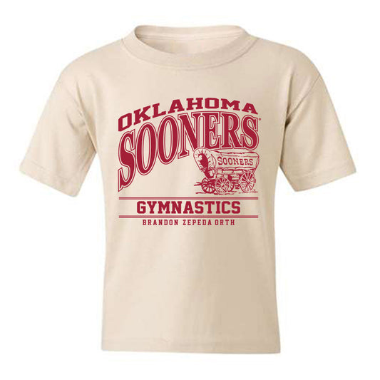 Oklahoma - NCAA Men's Gymnastics : Brandon Zepeda-Orth - Classic Fashion Shersey Youth T-Shirt-0