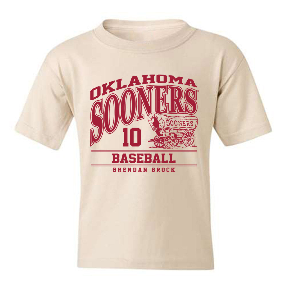 Oklahoma - NCAA Baseball : Brendan Brock - Classic Fashion Shersey Youth T-Shirt-0