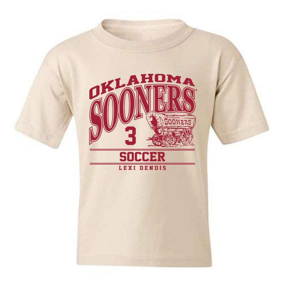 Oklahoma - NCAA Women's Soccer : Lexi Dendis - Classic Fashion Shersey Youth T-Shirt-0