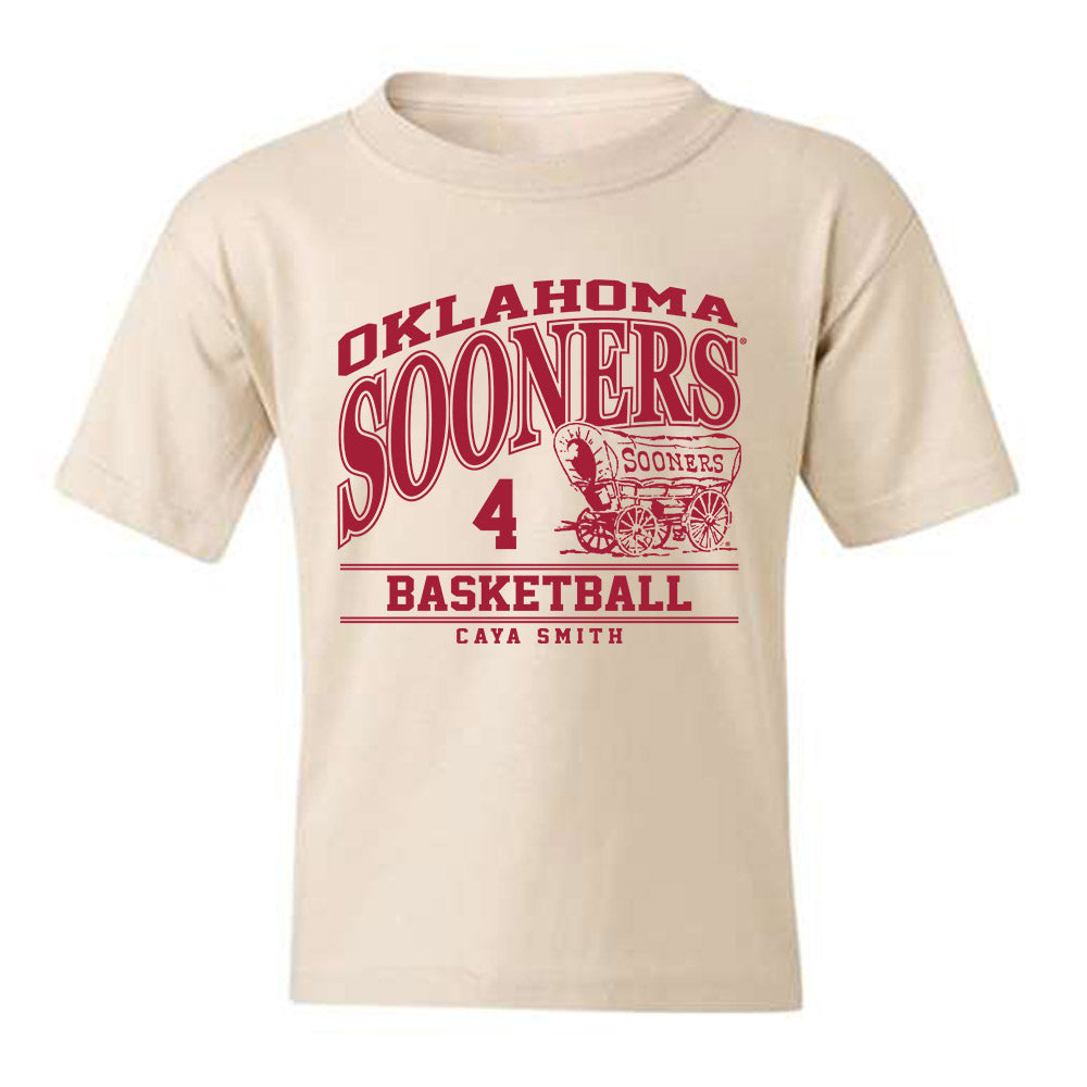Oklahoma - NCAA Women's Basketball : Caya Smith - Classic Fashion Shersey Youth T-Shirt-0