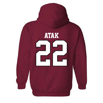 Oklahoma - NCAA Men's Basketball : Kuol Atak - Sports Shersey Hooded Sweatshirt-1