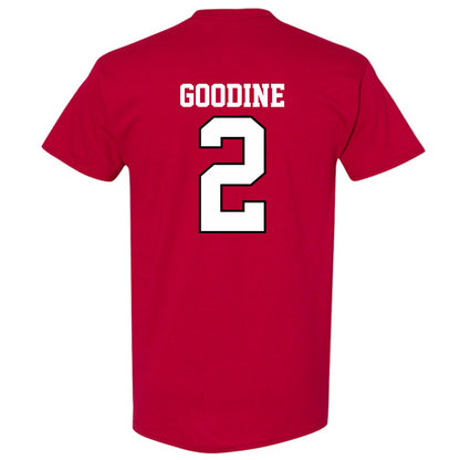 Oklahoma - NCAA Men's Basketball : Brycen Goodine - Sports Shersey T-Shirt-1