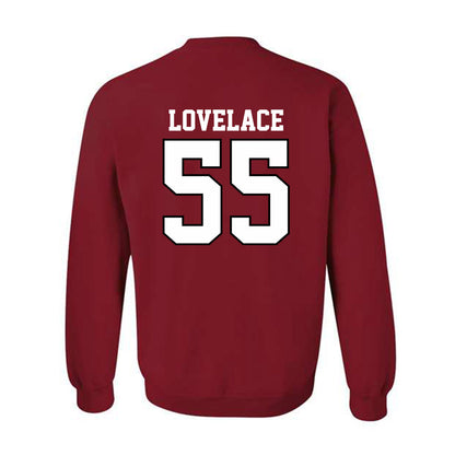 Oklahoma - NCAA Men's Basketball : Reid Lovelace - Sports Shersey Crewneck Sweatshirt-1