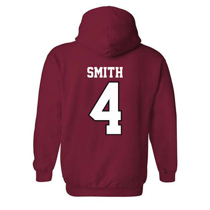 Oklahoma - NCAA Women's Basketball : Caya Smith - Sports Shersey Hooded Sweatshirt-1