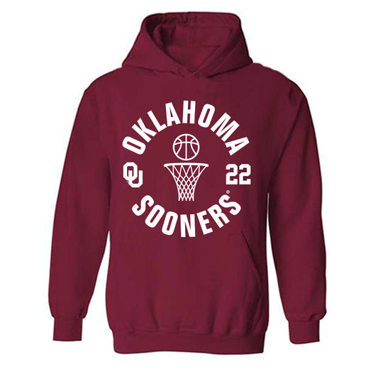 Oklahoma - NCAA Women's Basketball : Keziah Lofton - Sports Shersey Hooded Sweatshirt-0
