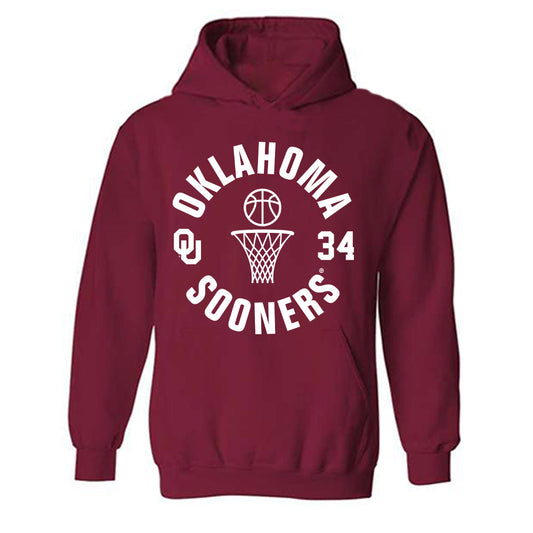 Oklahoma - NCAA Women's Basketball : Liz Scott - Sports Shersey Hooded Sweatshirt-0