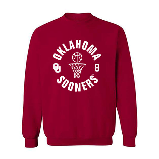 Oklahoma - NCAA Men's Basketball : Kai Rogers - Sports Shersey Crewneck Sweatshirt-0