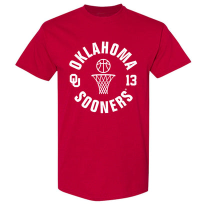 Oklahoma - NCAA Men's Basketball : Tae Davis - Sports Shersey T-Shirt-0