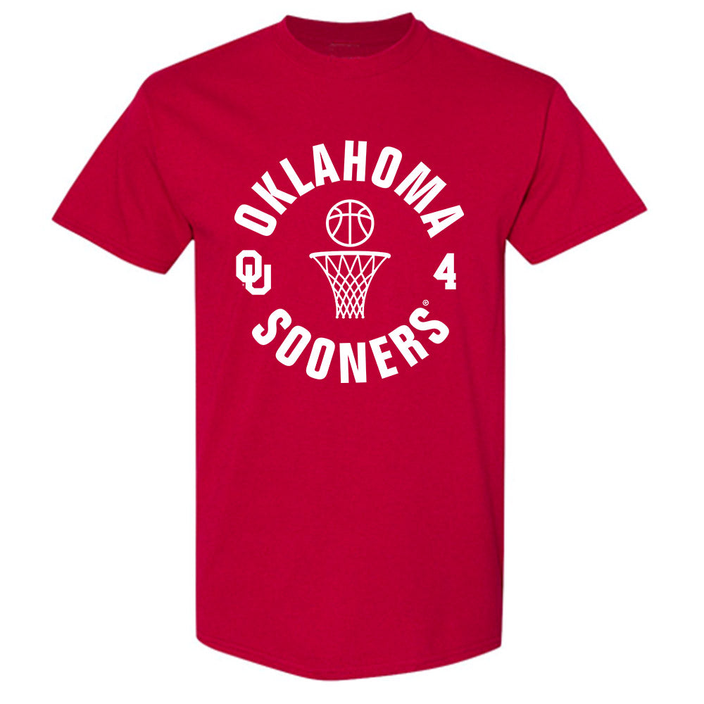 Oklahoma - NCAA Women's Basketball : Caya Smith - Sports Shersey T-Shirt-0