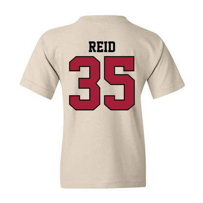 Oklahoma - NCAA Men's Basketball : Derrion Reid - Sports Shersey Youth T-Shirt-1