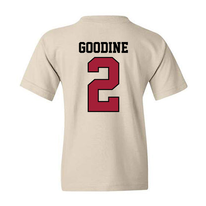 Oklahoma - NCAA Men's Basketball : Brycen Goodine - Sports Shersey Youth T-Shirt-1