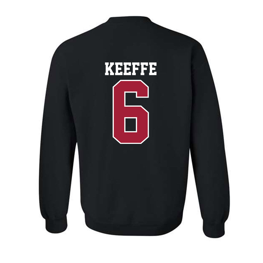 Oklahoma - NCAA Men's Basketball : Finley Keeffe - Sports Shersey Crewneck Sweatshirt-1
