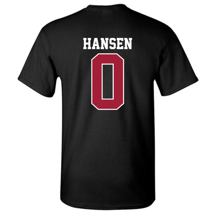 Oklahoma - NCAA Men's Basketball : Jake Hansen - Sports Shersey T-Shirt-1