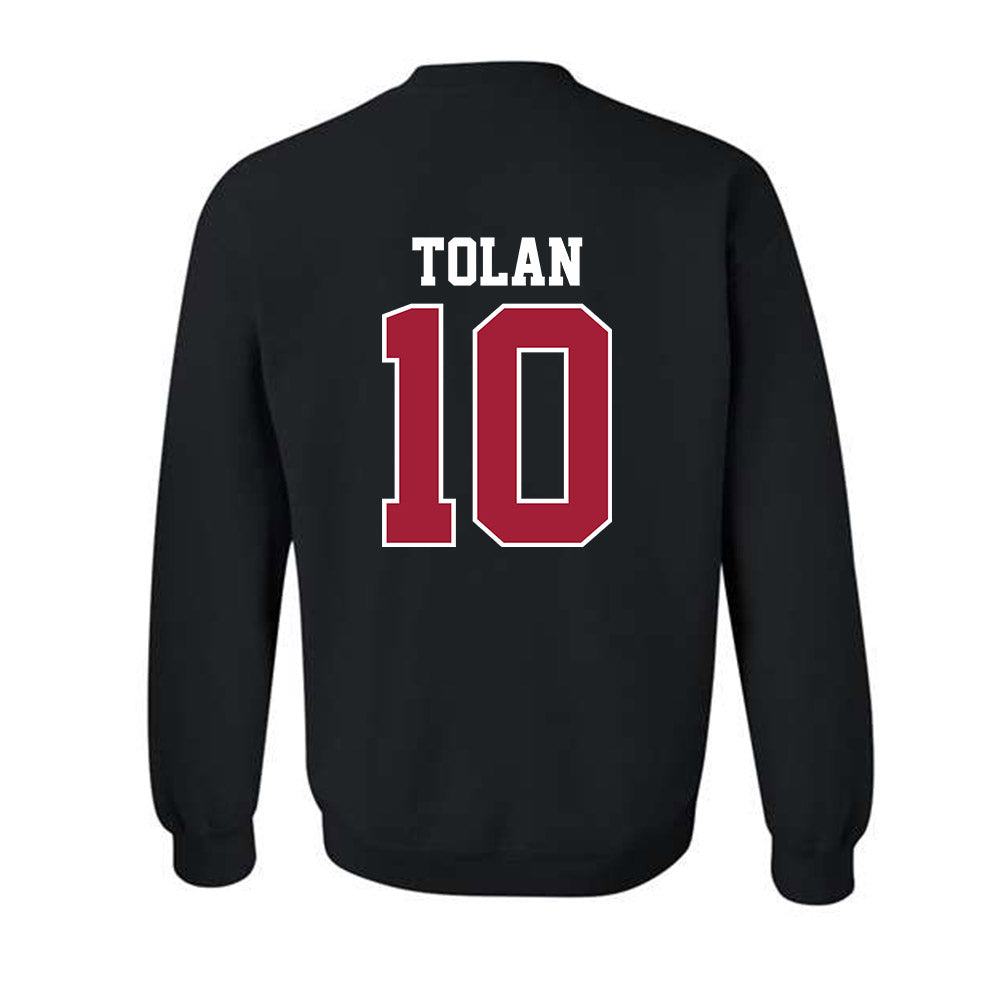 Oklahoma - NCAA Women's Basketball : Emma Tolan - Sports Shersey Crewneck Sweatshirt-1