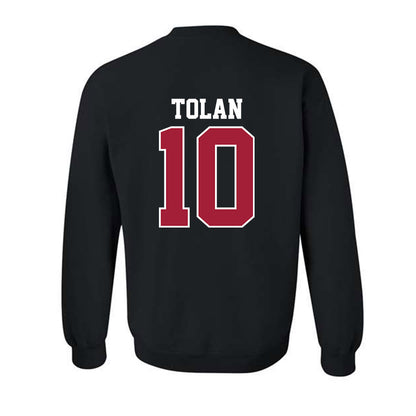 Oklahoma - NCAA Women's Basketball : Emma Tolan - Sports Shersey Crewneck Sweatshirt-1