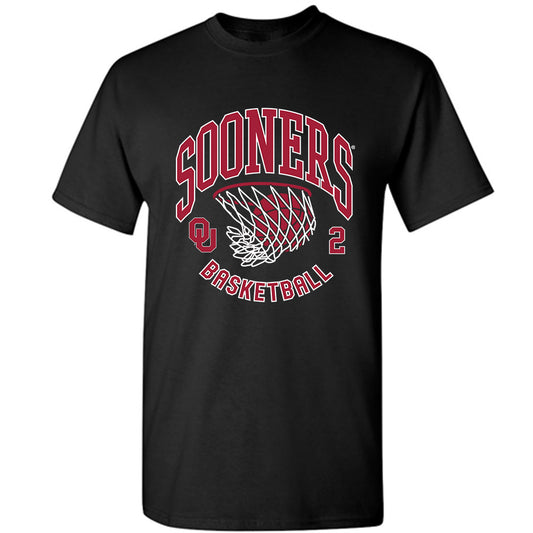 Oklahoma - NCAA Men's Basketball : Brycen Goodine - Sports Shersey T-Shirt-0