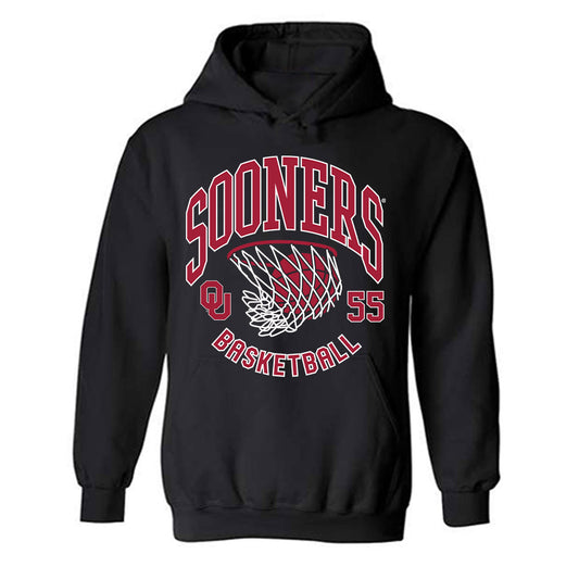 Oklahoma - NCAA Men's Basketball : Reid Lovelace - Sports Shersey Hooded Sweatshirt-0