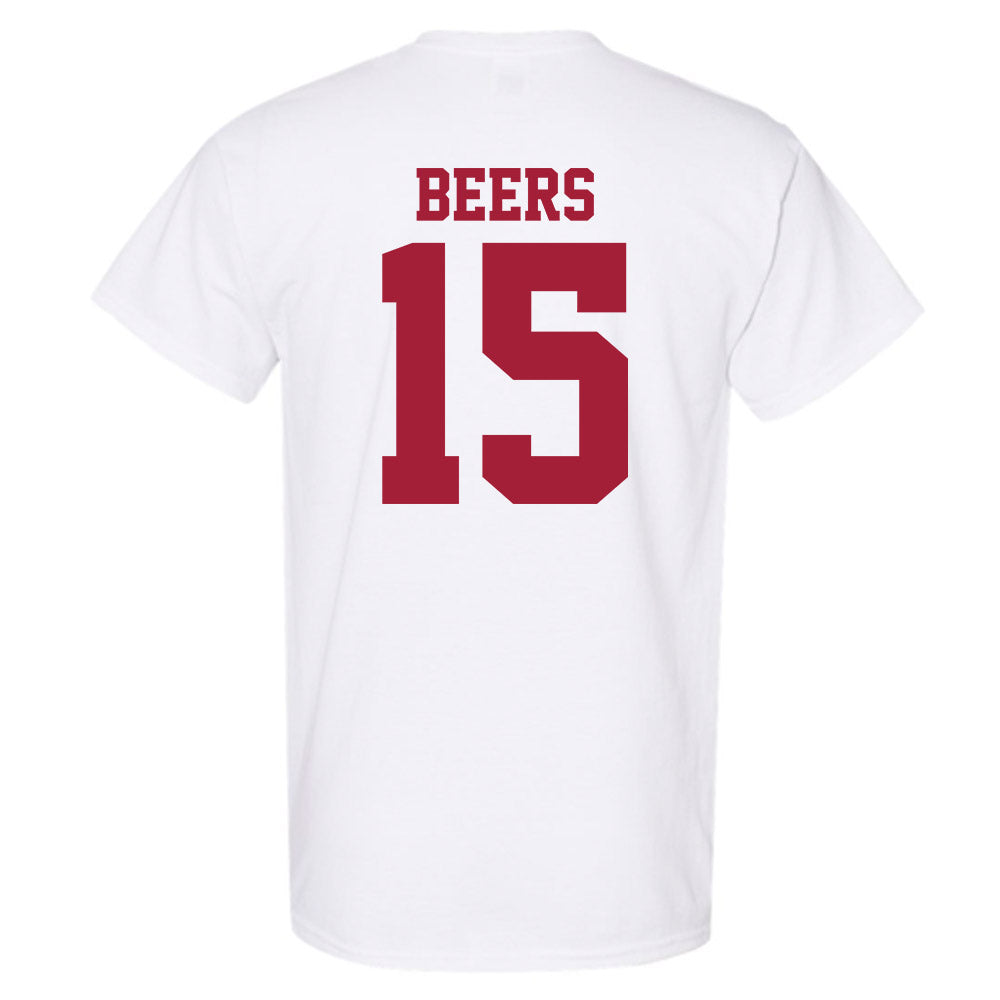 Oklahoma - NCAA Women's Basketball : Raegan Beers - Sports Shersey T-Shirt-1