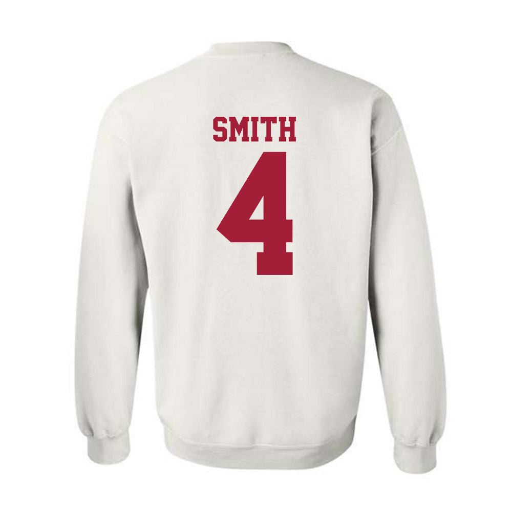 Oklahoma - NCAA Women's Basketball : Caya Smith - Sports Shersey Crewneck Sweatshirt-1