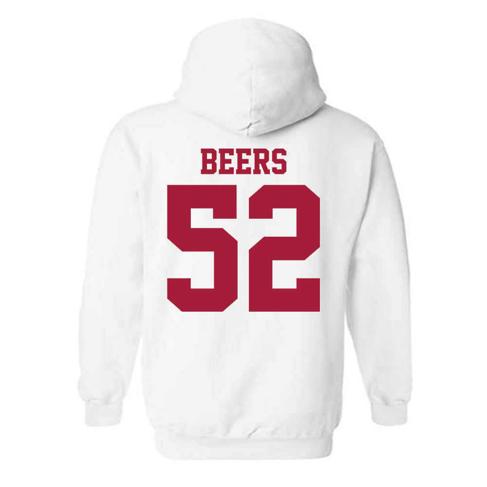 Oklahoma - NCAA Women's Basketball : Raegan Beers - Sports Shersey Hooded Sweatshirt-1