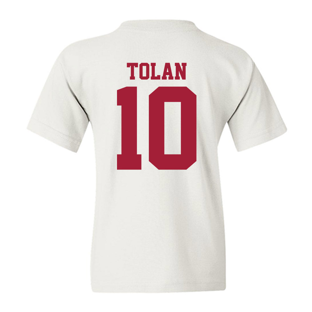 Oklahoma - NCAA Women's Basketball : Emma Tolan - Sports Shersey Youth T-Shirt-1