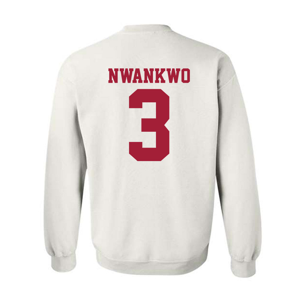 Oklahoma - NCAA Men's Basketball : Jeff Nwankwo - Sports Shersey Crewneck Sweatshirt-1