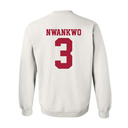 Oklahoma - NCAA Men's Basketball : Jeff Nwankwo - Sports Shersey Crewneck Sweatshirt-1