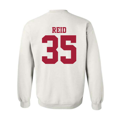 Oklahoma - NCAA Men's Basketball : Derrion Reid - Sports Shersey Crewneck Sweatshirt-1