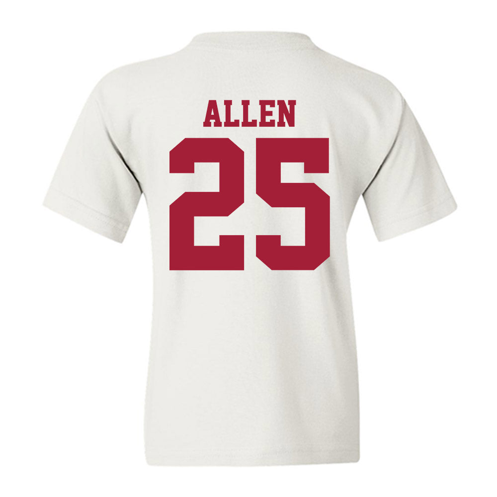 Oklahoma - NCAA Women's Basketball : Landry Allen - Sports Shersey Youth T-Shirt-1